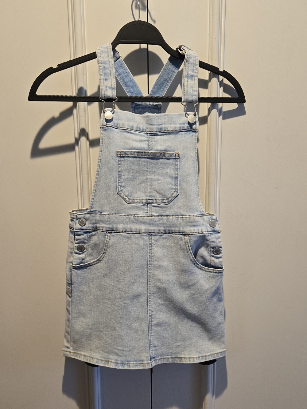 Cat & Jack Light Blue Denim Overall Skirt